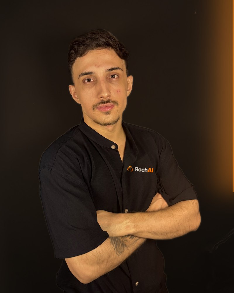 Gabriel Raquen, sócio e diretor de marketing da RochAI
